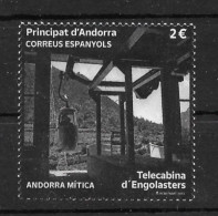 ANDORRE ESPAGNOL   Telecabina D'Engolasters  Neuf ** MNH  FACIALE - 30% !! - Neufs