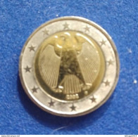 COIN GERMANY 2 EURO 2002 AQUILA ISSUE 1 ZECCA D ISSUED 231.300.000 - Alemania