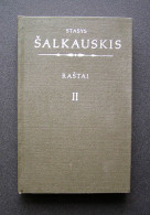 Lithuanian Book / Raštai (II Tomas) By Šalkauskis 1991 - Cultura