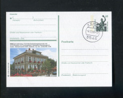 "BUNDESREPUBLIK DEUTSCHLAND" 1989, Bildpostkarte Mit Bildgleichem Stempel Ex "VOEHL" (A1080) - Cartes Postales Illustrées - Oblitérées
