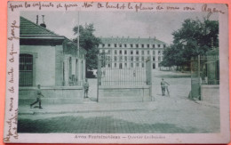 CARTE AVON FONTAINEBLEAU - 77 - QUARTIER LARIBOISIERE -SCANS RECTO VERSO-12 - Avon