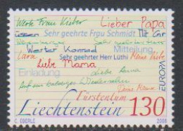 Europa Cept 2008 Liechtenstein 1v  ** Mnh (59477) - 2008