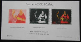 1479b France 1966 Feuillet Spécial Reproduisant Les Phases D'impression Du Timbre Nouveau Né Georges De La Tour - Sonstige & Ohne Zuordnung