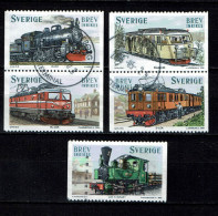 Sweden 2006 - Transport, Locomotive, Chemins De Fer - Used - Used Stamps