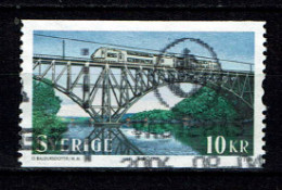 Sweden 2006 - Transport, Train On Bridge - Used - Gebruikt