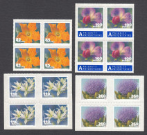 Suiza / Switzerland 2011 - Michel 2193-2196 - Blocks Of 4 ** MNH - Nuevos