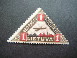 Planes # Lietuva Litauen Lituanie Litouwen Lithuania # 1922 MLH #Mi.118 - Lituania