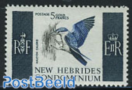 New Hebrides 1966 5Fr, Stamp Out Of Set, Mint NH, Nature - Birds - Ongebruikt