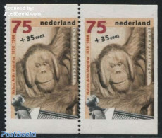 Netherlands 1988 Stamp Out Of Set, Mint NH, Nature - Animals (others & Mixed) - Monkeys - Unused Stamps