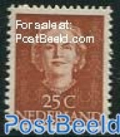 Netherlands 1949 25c, Stamp Out Of Set, Unused (hinged) - Nuevos
