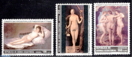 Equatorial Guinea 1991 Paintings 3v, Mint NH, Art - Dürer, Albrecht - Paintings - Rubens - Equatorial Guinea