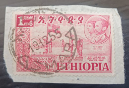 ETIOPIA 1952 LE NEGUS RENTRE D EXIL YVERT N 321 - Ethiopia