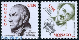Monaco 2010 Inventors 2v, Mint NH, Science - Inventors - Unused Stamps