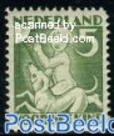 Netherlands 1930 5+3c, Summer (with Dog), Stamp Out Of Set, Mint NH, Nature - Dogs - Nuevos