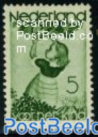 Netherlands 1935 5+3c, Girl Picking Apples From A Tree, Mint NH, Nature - Fruit - Nuovi
