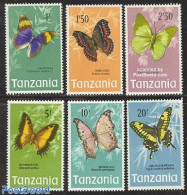 Tanzania 1973 BUTTERFL./ONLY HIGH V. 6V, Mint NH, Nature - Butterflies - Tansania (1964-...)
