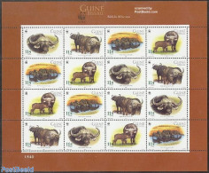 Guinea Bissau 2002 WWF, Buffel M/s, Mint NH, Nature - Cattle - World Wildlife Fund (WWF) - Guinée-Bissau