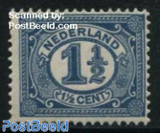 Netherlands 1899 1.5c Blue, Stamp Out Of Set, Mint NH - Unused Stamps