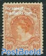 Netherlands 1899 10G, Stamp Out Of Set, Unused (hinged) - Ungebraucht