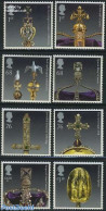Great Britain 2011 The Crown Jewels 8v, Mint NH, History - Nature - Kings & Queens (Royalty) - Birds - Art - Art & Ant.. - Neufs