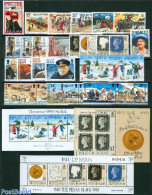 Isle Of Man 1990 Yearset 1990, Complete, 30v + 3s/s, Mint NH, Various - Yearsets (by Country) - Sin Clasificación