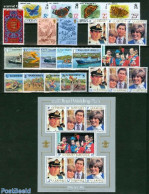 Guernsey 1981 Yearset 1981, Complete, 23v +, Mint NH, Various - Yearsets (by Country) - Sin Clasificación