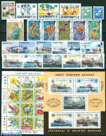 Guernsey 1989 Yearset 1989, Complete, 35v +, Mint NH, Various - Yearsets (by Country) - Sin Clasificación