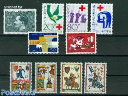 Liechtenstein 1963 Yearset 1963, Complete, 10v, Mint NH, Various - Yearsets (by Country) - Ongebruikt
