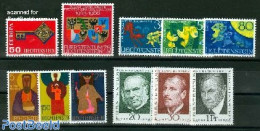 Liechtenstein 1968 Yearset 1968, Complete, 11v, Mint NH, Various - Yearsets (by Country) - Ongebruikt