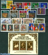 Liechtenstein 1981 Yearset 1981, Complete, 24v + 1s/s, Mint NH, Various - Yearsets (by Country) - Ongebruikt