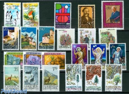 Liechtenstein 1986 Yearset 1986, Complete, 23v, Mint NH, Various - Yearsets (by Country) - Unused Stamps