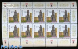 Germany, Federal Republic 1995 Gedachtniskirche M/s, Mint NH, History - Religion - World War II - Churches, Temples, M.. - Neufs