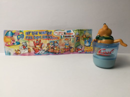 Kinder :  610996   Ist Die Katze Aus Dem Haus… 2002 - Benno, Die Spritzmaus + BPZ - Aufstellfiguren