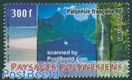 French Polynesia 2005 Landscape 1v, Mint NH, Nature - Sport - Transport - Water, Dams & Falls - Mountains & Mountain C.. - Unused Stamps