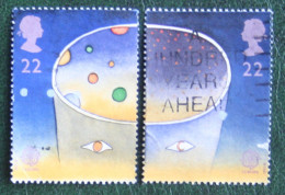 EUROPA CEPT Space (Mi 1337-1338) 1991 Used Gebruikt Oblitere ENGLAND GRANDE-BRETAGNE GB GREAT BRITAIN - Used Stamps