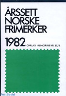 Norway 1982 Official Yearset 1982, Mint NH, Various - Yearsets (by Country) - Unused Stamps
