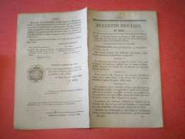 1839:Rachat Procédé Photo & Pension à Daguerre Et Niepce Fils. Salle Favart. Emprunt Gironde, Marseille. Impôt Privas. - Decretos & Leyes