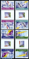 Dutch Caribbean 2012 Sailboats 4v, Gutter Pairs, Mint NH, Sport - Transport - Sailing - Sport (other And Mixed) - Ship.. - Sailing