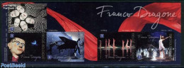 Belgium 2012 Franco Dragone 5v S-a In Booklet, Mint NH, Performance Art - Dance & Ballet - Music - Theatre - Stamp Boo.. - Neufs