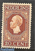 Netherlands 1913 20c, Perf. 11.5x11, Stamp Out Of Set, Unused (hinged) - Ungebraucht