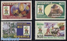 Nigeria 1999 FEPA, Environment 4v, Mint NH, Nature - Environment - Protection De L'environnement & Climat