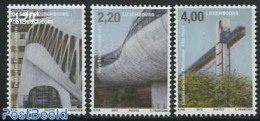 Luxemburg 2012 Architecture 3v, Mint NH, Art - Modern Architecture - Unused Stamps