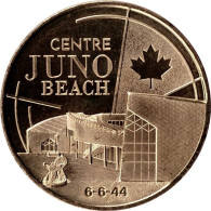 2024 MDP155 - COURSEULLES-SUR-MER - Centre Juno Beach 9 (Façade Et Feuille D'érable) / MONNAIE DE PARIS - 2024