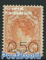 Netherlands 1920 2.50 On 10g, Stamp Out Of Set, Unused (hinged) - Nuovi