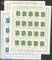 Liechtenstein 1965 Ferdinand Nigg 3 M/ss, Mint NH, Art - Paintings - Ongebruikt