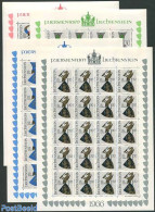 Liechtenstein 1966 Coat Of Arms 4 M/ss, Mint NH, History - Coat Of Arms - Ongebruikt