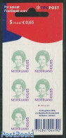 Netherlands 2002 Beatrix 5x0.65 Foil Sheet With TPG Logo, Mint NH - Nuevos