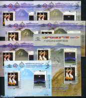 Indonesia 2003 Emmitan Philex 7 S/s, Mint NH, Performance Art - Dance & Ballet - Philately - Danse