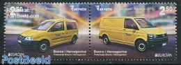 Bosnia Herzegovina 2013 Europa, Postal Transport 2v [:], Mint NH, History - Transport - Europa (cept) - Post - Automob.. - Posta