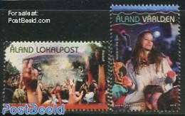 Aland 2013 Music Festivals 2v, Mint NH, Performance Art - Music - Popular Music - Muziek